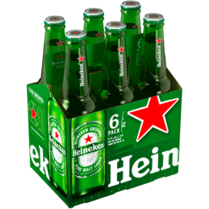 Heineken Lager 330ml - 6 pack
