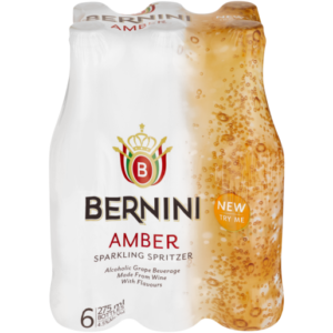 Bernini Amber 275ml - 6 pack