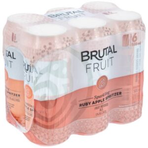 Brutal Fruit Ruby Apple 500ml (Cans) - 6 pack