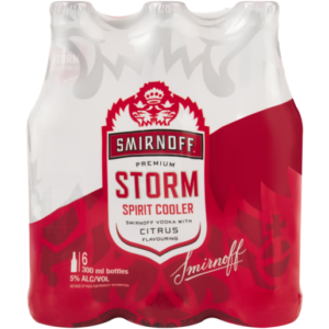 Smirnoff Storm 300ml - 6 Pack
