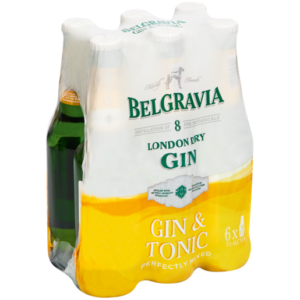 Belgravia Gin & Tonic 275ml - 6 Pack