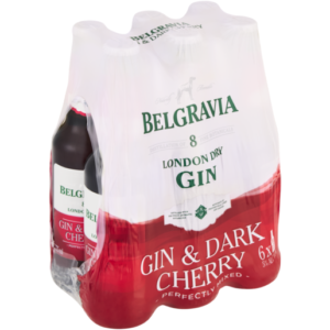 Belgravia Gin & Dark Cherry 275ml - 6 Pack